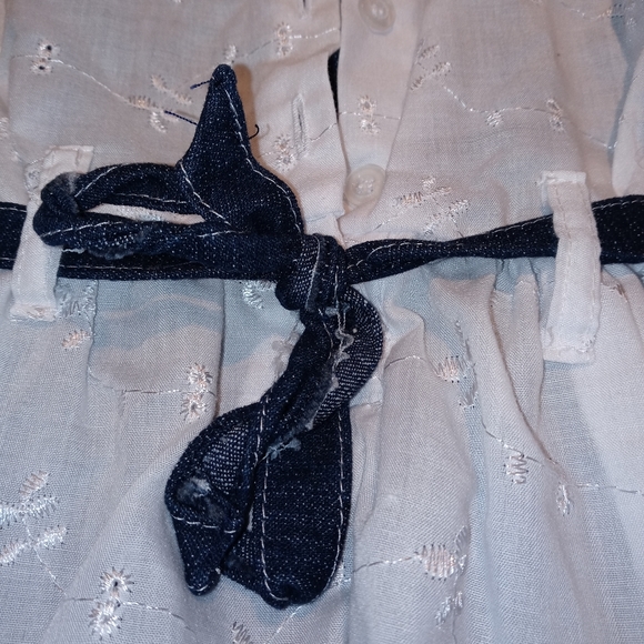 Baby Jean Outfit Size 6/9 Denim - Picture 3 of 9